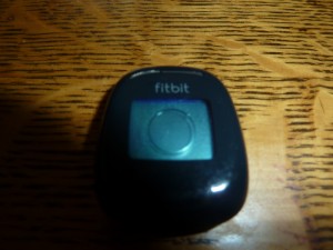 My dearly departed fitbit.  As you can see, he has a lot of water in his little lungs.  Proof of his drowning catastrophe!